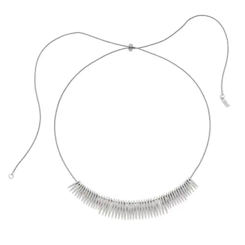 Wanted: Simply Vera Fringe Stick Lariat Necklace